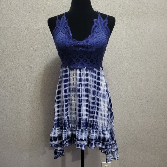 Rue21 Dresses & Skirts - Rue21 Juniors Strappy Sleeveless Dress, Blue, Medium
